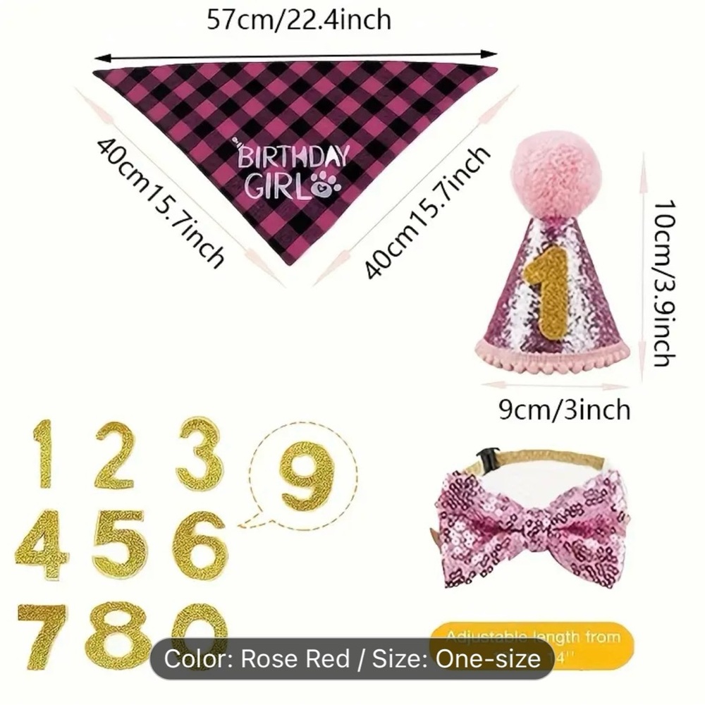 Girl Birthday Set - Picture 6 of 8